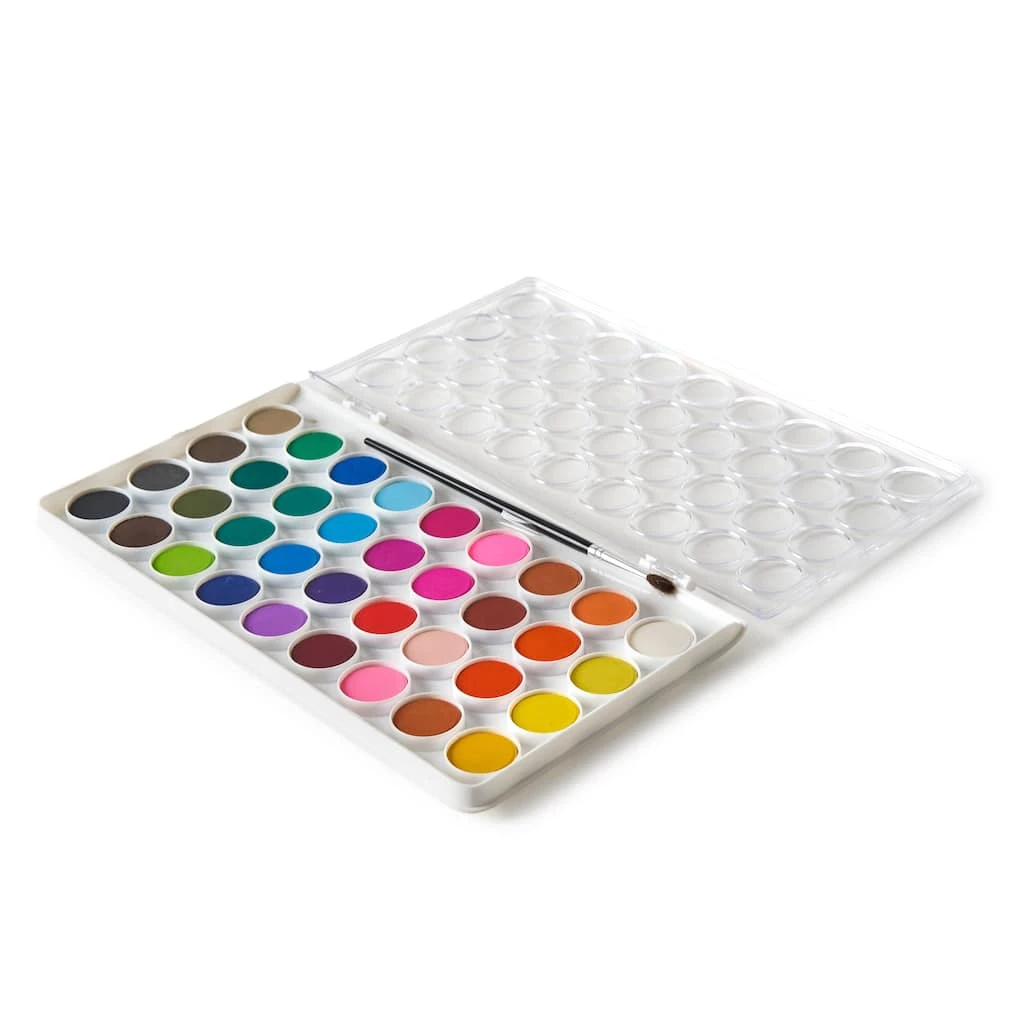 Discount 👏 36 Color Watercolor Pan Set by Artist's Loft™ Necessities™ by Artists Loft 🥰