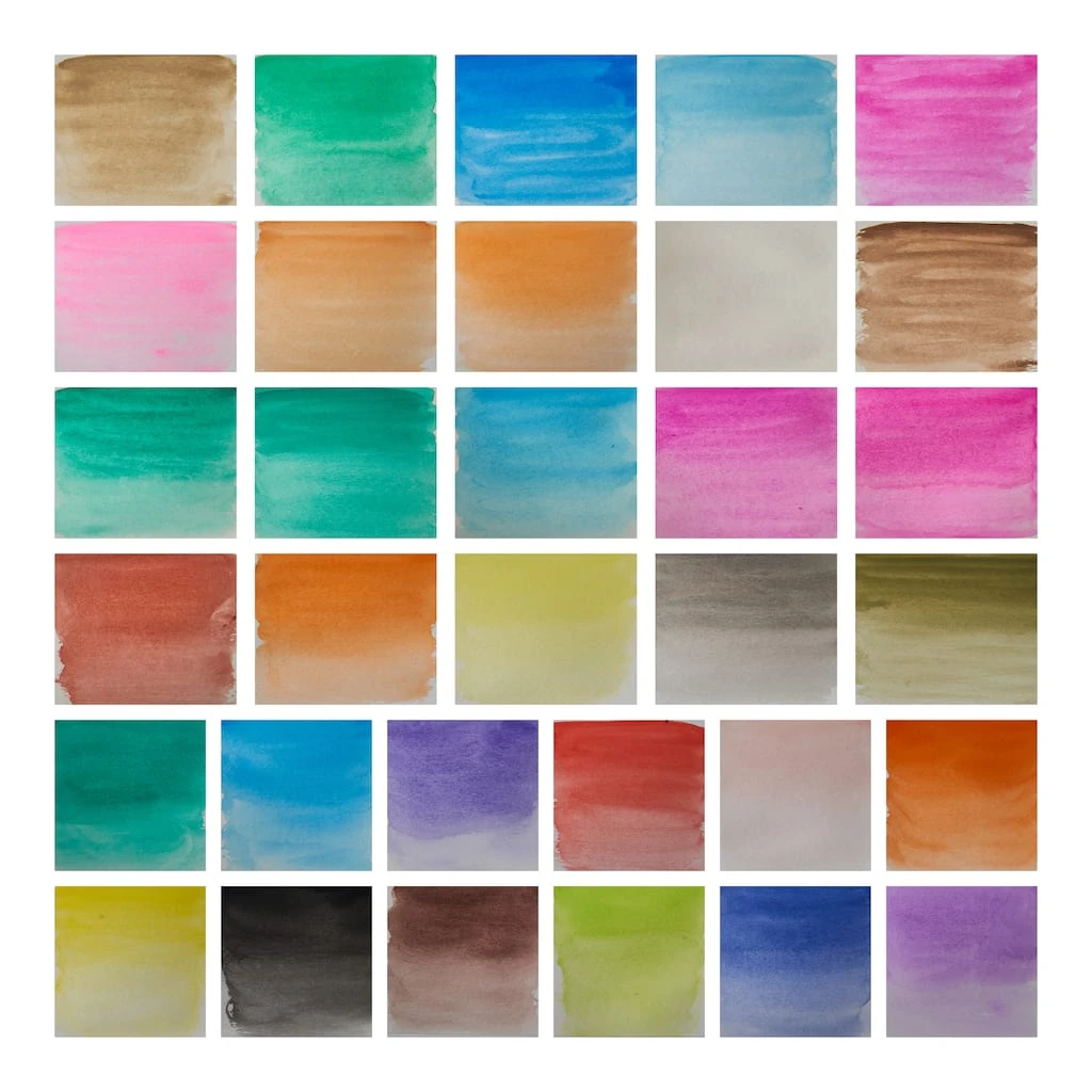 Discount 👏 36 Color Watercolor Pan Set by Artist's Loft™ Necessities™ by Artists Loft 🥰 - Image 3