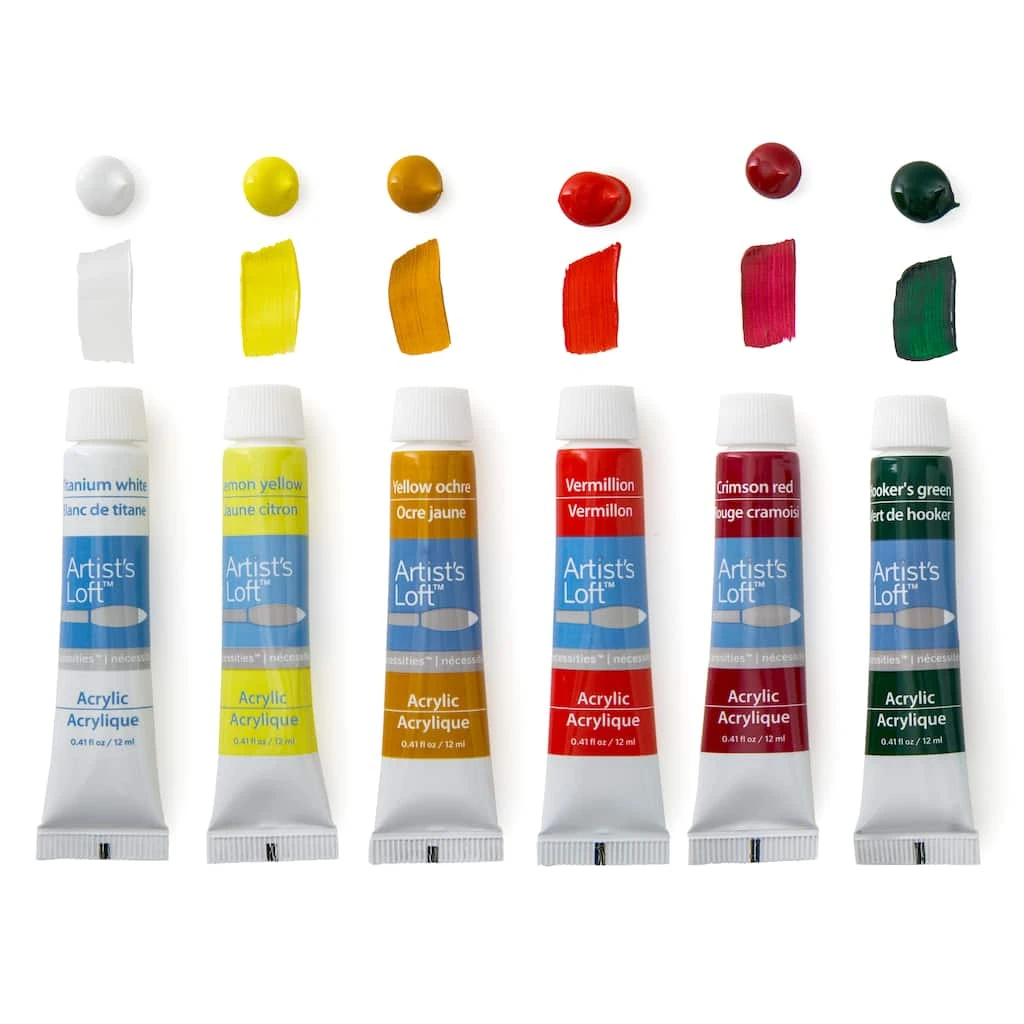 Brand new ❤️ 12 Color Acrylic Paints by Artist's Loft™ Necessities™ by Artists Loft 😉 - Image 6