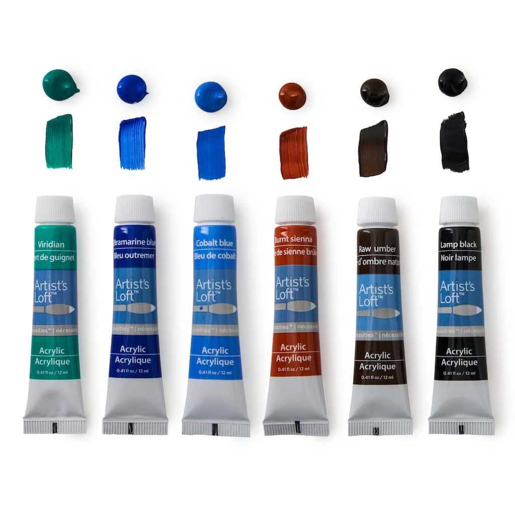 Brand new ❤️ 12 Color Acrylic Paints by Artist's Loft™ Necessities™ by Artists Loft 😉 - Image 5