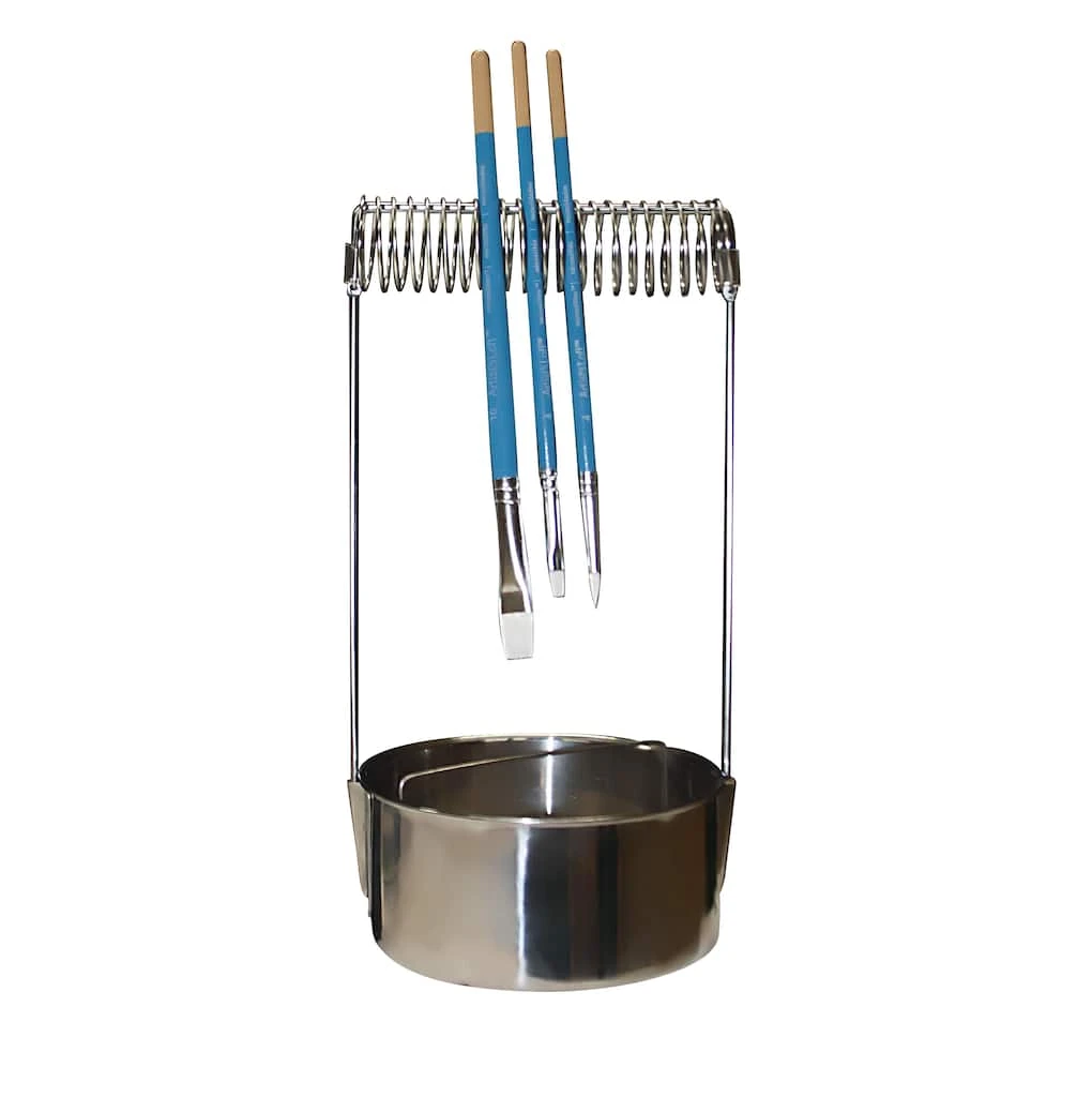 Brand new 🌟 12 Pack: Brush Washer with Drying Rack by Artist's Loft™ by Artists Loft 👏