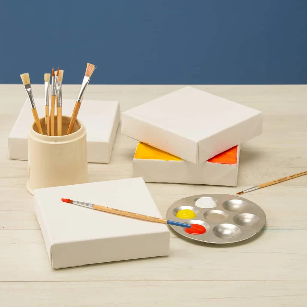 Deals ๐ฏ 4 Pack 6" x 6" Deco Canvas, Level 1 by Artist's Loft® by Artists Loft โ๏ธ - Image 2