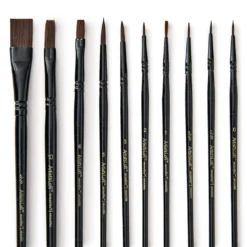 Best Pirce ✨ Necessities™ Brown Synthetic Watercolor 10 Piece Brush Set by Artist's Loft® by Artists Loft ⭐