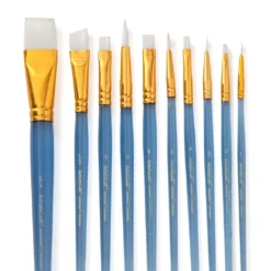 Best reviews of ๐ White Synthetic Acrylic 10 Piece Brushes By Artist's Loft® Necessities™ by Artists Loft โ๏ธ