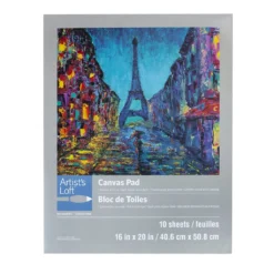 Brand new 🔔 9 Pack: Canvas Pad by Artist's Loft™ Necessities™, 16" x 20" by Artists Loft 🎁
