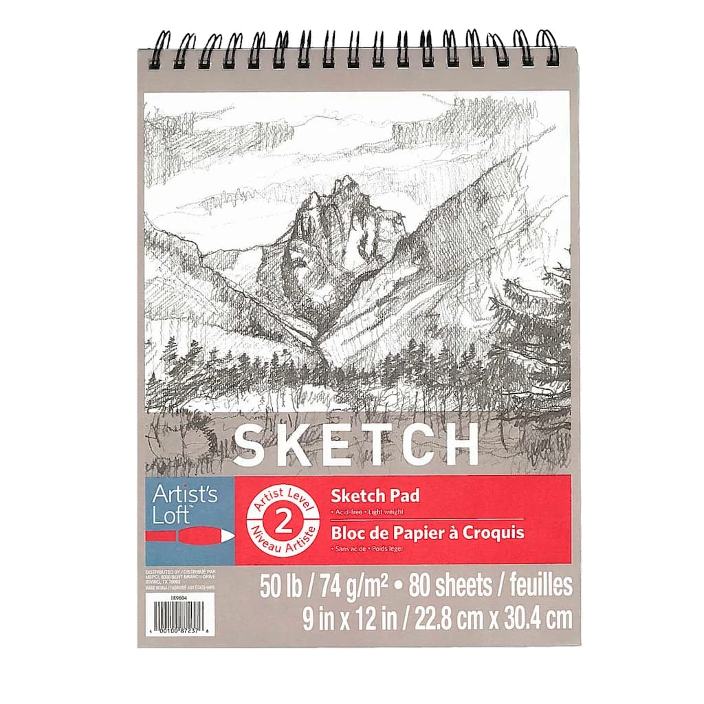 Deals ✔️ Sketch Pad by Artist's Loft™, 9" x 12" by Artists Loft 🔔