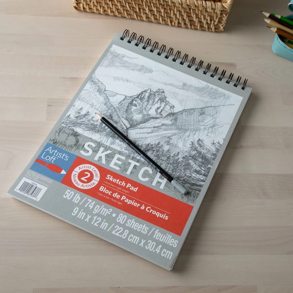 Deals ✔️ Sketch Pad by Artist's Loft™, 9" x 12" by Artists Loft 🔔 - Image 2
