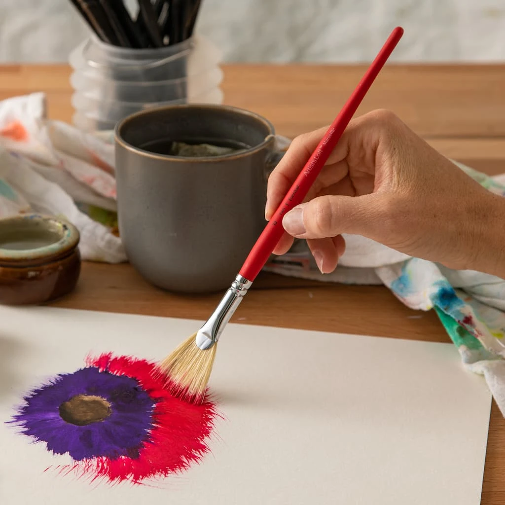 Best Sale ๐งจ Marseille Bristle Fan Brush by Artist's Loft® by Artists Loft ๐คฉ - Image 2