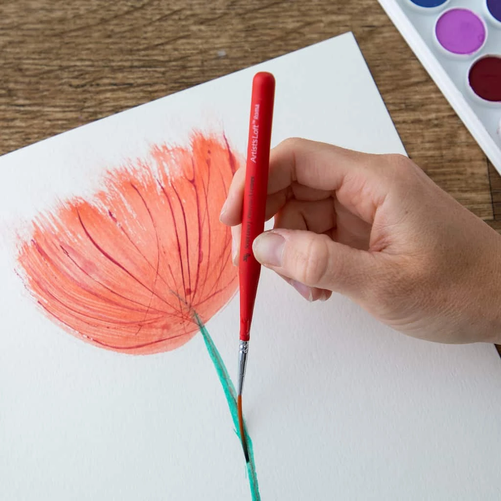 Cheapest ๐ฏ Artist's Loft® Roma Script Liner Brush by Artists Loft โ - Image 2