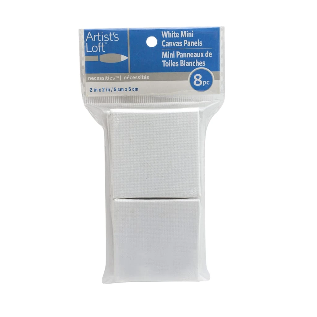 Cheapest ⌛ 12 Packs: 8 ct. (96 total) 2" x 2" Mini Canvas Panels by Artist's Loft™ Necessities™ by Artists Loft 👏 - Image 3