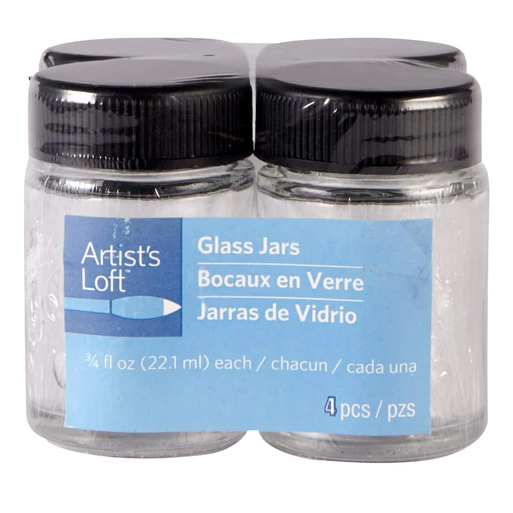 Discount ๐ฏ Artist's Loft™ Small Glass Jars by Artists Loft โ - Image 3