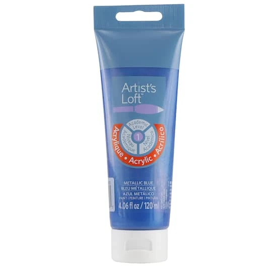 Best deal 🎉 12 Pack: Metallic Acrylic Paint by Artist's Loft™, 4oz. by Artists Loft ⭐ - Image 16