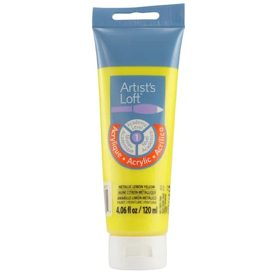 Best deal 🎉 12 Pack: Metallic Acrylic Paint by Artist's Loft™, 4oz. by Artists Loft ⭐ - Image 11