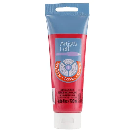 Best deal 🎉 12 Pack: Metallic Acrylic Paint by Artist's Loft™, 4oz. by Artists Loft ⭐ - Image 15
