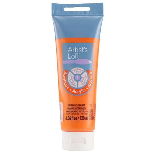 Best deal 🎉 12 Pack: Metallic Acrylic Paint by Artist's Loft™, 4oz. by Artists Loft ⭐ - Image 13