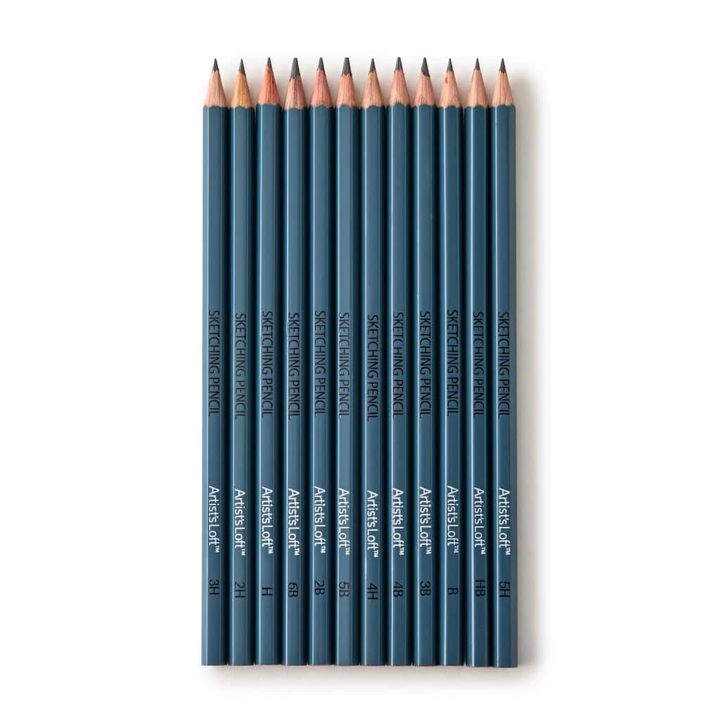 Budget ✨ Sketching Pencil 12 Piece Set by Artist's Loft™ by Artists Loft 💯