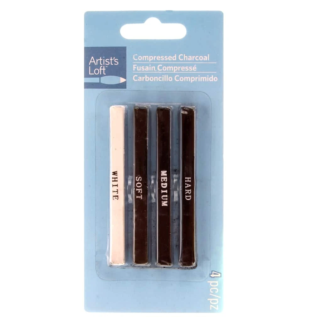 Cheapest ๐คฉ 12 Packs: 4 ct. (48 total) Compressed Charcoal Sticks by Artist's Loft™ by Artists Loft ๐ - Image 3