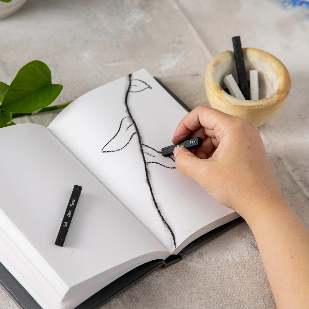 Cheapest ๐คฉ 12 Packs: 4 ct. (48 total) Compressed Charcoal Sticks by Artist's Loft™ by Artists Loft ๐ - Image 2