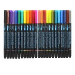 New 👏 Watercolor 24 Color Dual-Tip Markers by Artist's Loft™ by Artists Loft ⌛