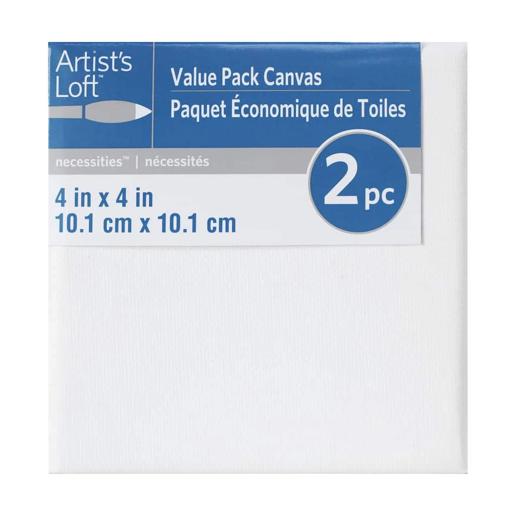 Flash Sale 🎉 2 Pack Value Pack Canvas by Artist's Loft® Necessities™ by Artists Loft 🤩