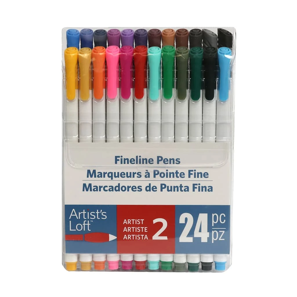 Promo 😉 6 Packs: 24 ct. (144 total) Fineline Pen Pack by Artist's Loft™ by Artists Loft 🤩 - Image 3