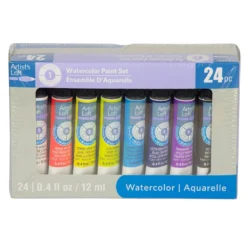 New โค๏ธ Watercolor Paint Set by Artist's Loft™, 24 Pieces by Artists Loft โค๏ธ