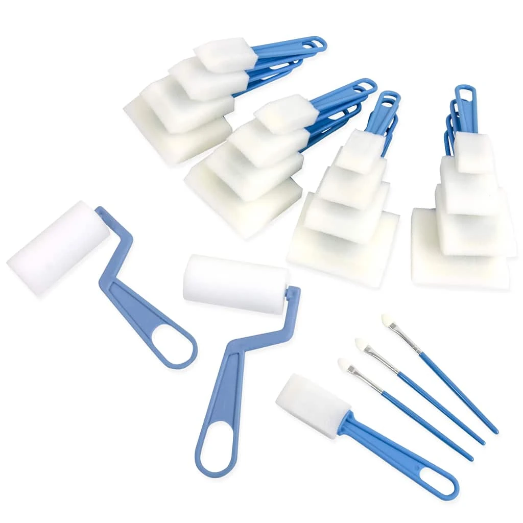 Best Pirce ๐ 12 Packs: 22 ct. (264 total) Super Value Foam Brush Set By Artist's Loft™ Necessities™ by Artists Loft ๐งจ - Image 3