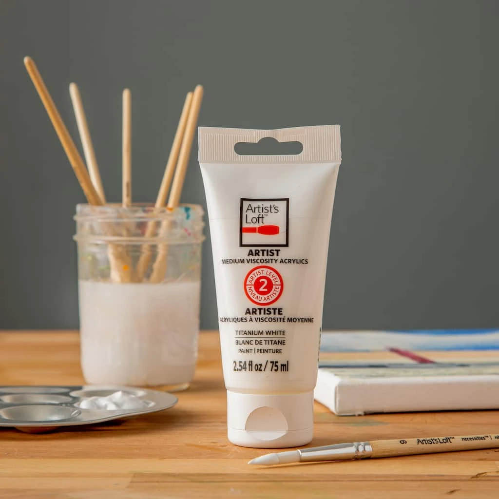 Cheapest ❤️ Medium Viscosity Acrylic Paint by Artist's Loft™, 2.54oz. by Artists Loft 🎁 - Image 2
