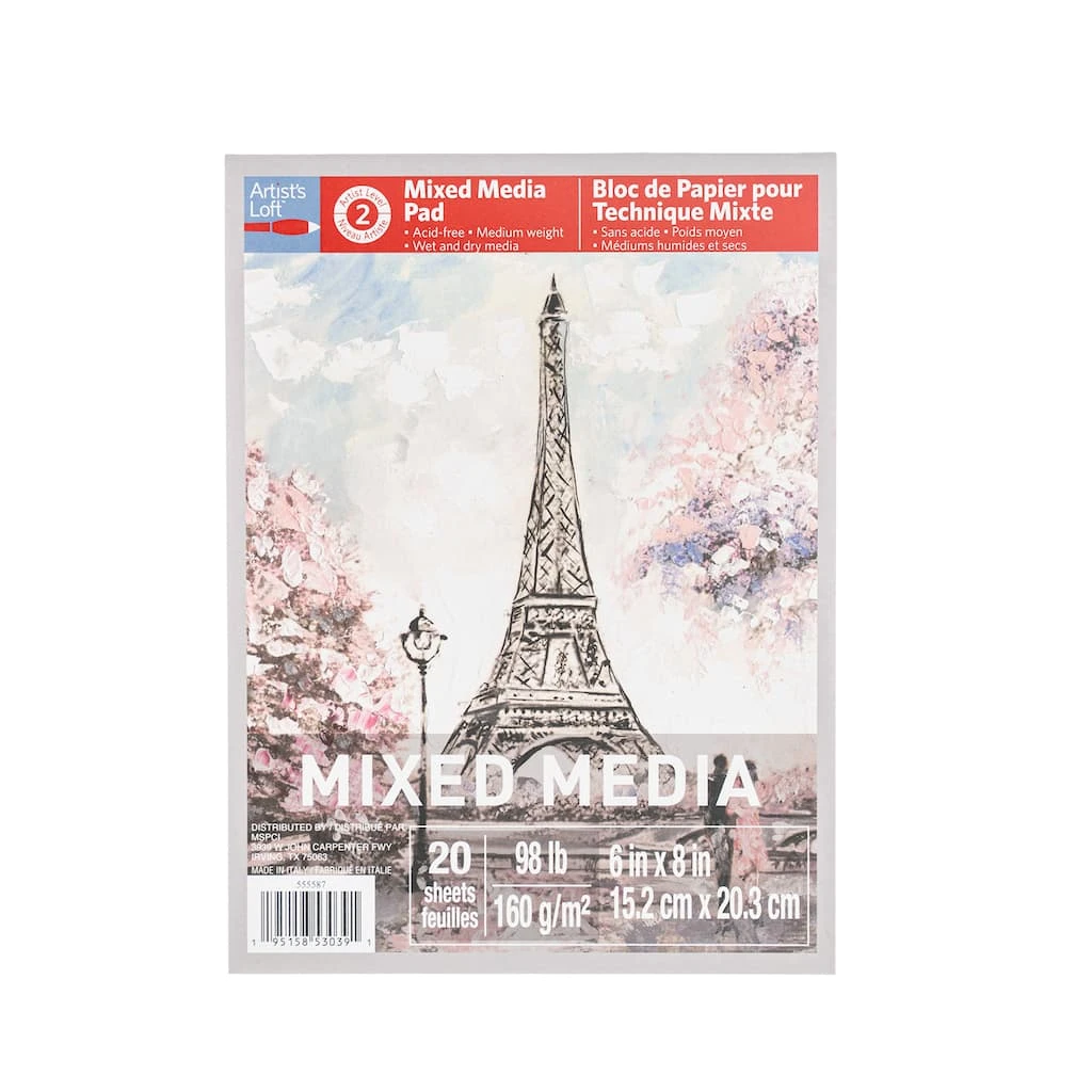 Top 10 😉 Mixed Media Pad by Artist's Loft™, 6" x 8" by Artists Loft ✔️