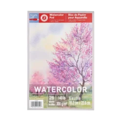 Promo ❤️ Watercolor Pad by Artist's Loft™, 6" x 9" by Artists Loft 🛒