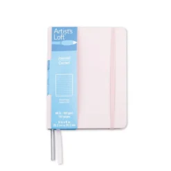 Cheap ⭐ Light Pink Hardcover Dot Journal by Artist's Loft™ by Artists Loft 🌟