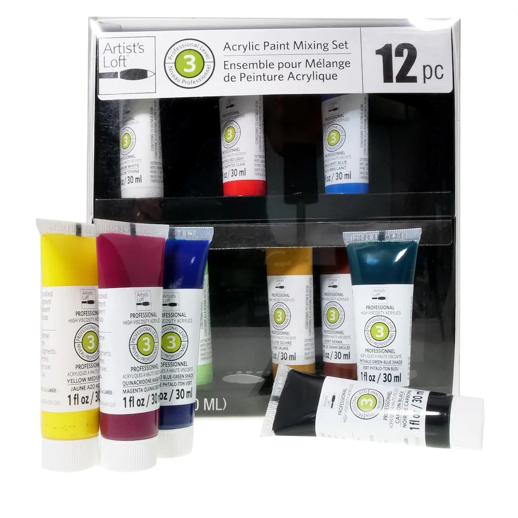 Hot Sale ๐ Level 3 Acrylic Paint Mixing Set by Artist's Loft® 12ct. by Artists Loft ๐ฅฐ - Image 3