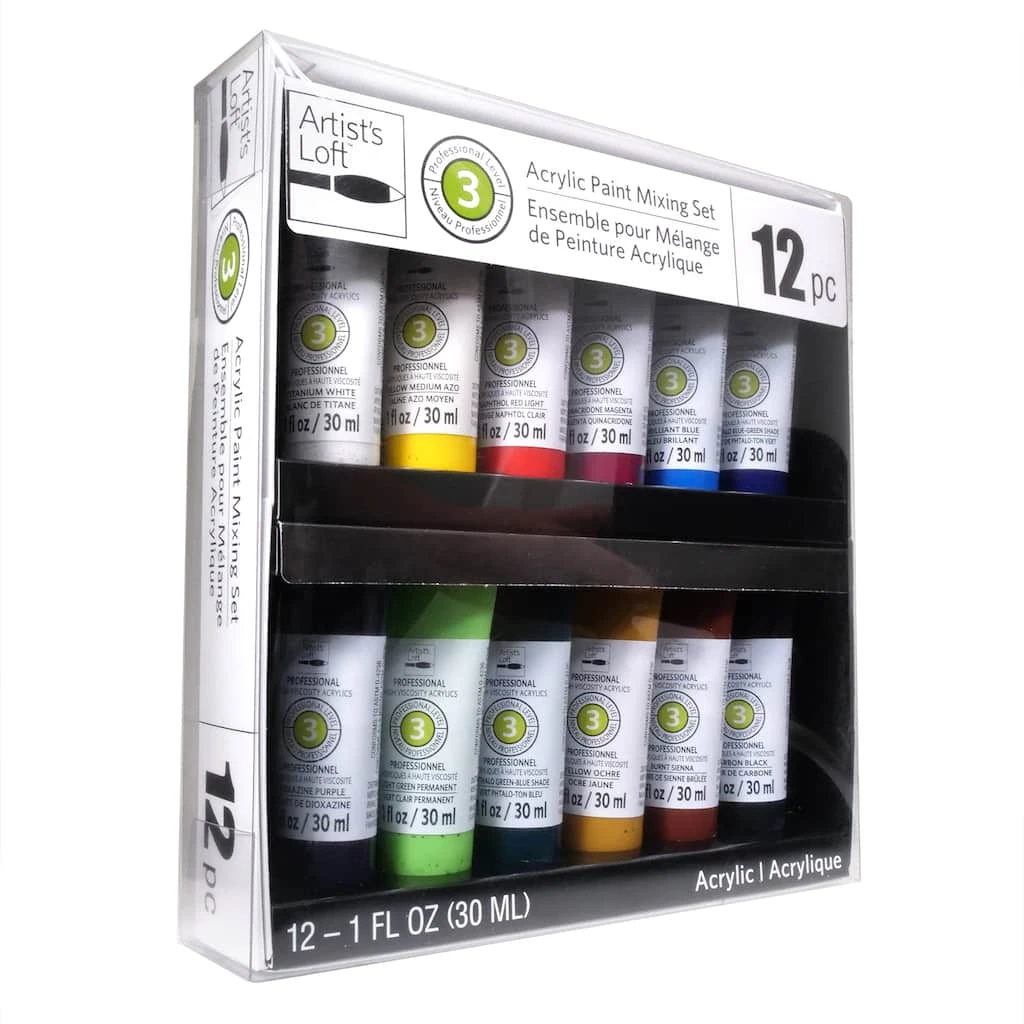 Hot Sale ๐ Level 3 Acrylic Paint Mixing Set by Artist's Loft® 12ct. by Artists Loft ๐ฅฐ - Image 5
