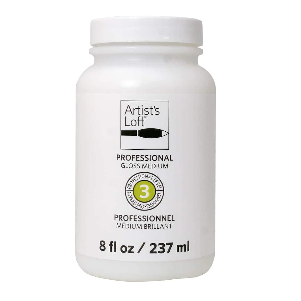 Budget ✔️ 12 Pack: Professional Gloss Medium by Artist's Loft® by Artists Loft ⌛