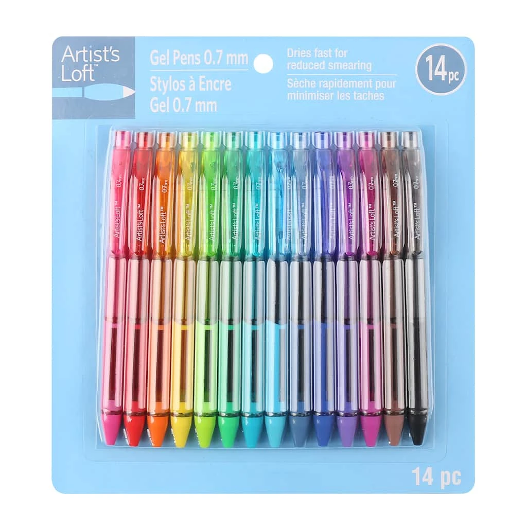 Budget 🌟 6 Packs: 14 ct. (84 total) Retractable Gel Pen Set by Artist's Loft™ by Artists Loft 🥰 - Image 5