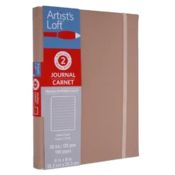 Best deal โค๏ธ Taupe Dot Journal by Artist's Loft™ by Artists Loft ๐