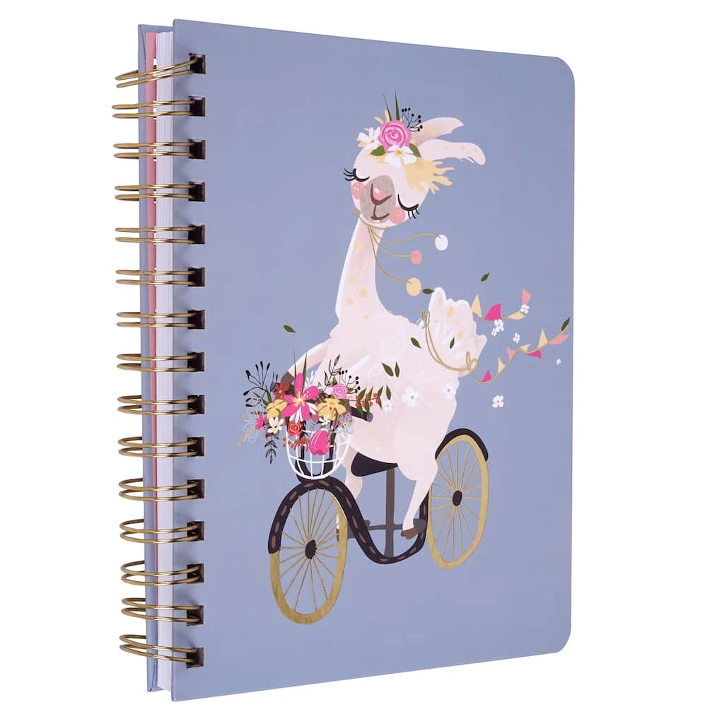 Discount ❤️ Llama Spiral Bound Journal by Artist's Loft™ by Artists Loft ⭐