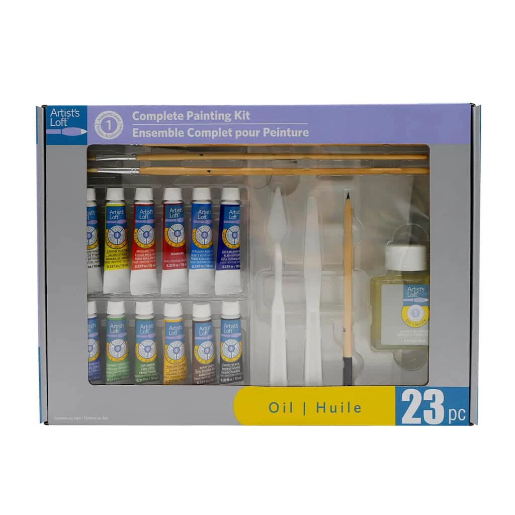 Best deal 👏 6 Pack: 23 Piece Level 1 Complete Oil Painting Set by Artist's Loft™ by Artists Loft 🥰 - Image 5