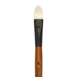 Cheapest 😉 Level 1 Oil Short Handle Filbert Brush by Artist's Loft™ by Artists Loft ⭐