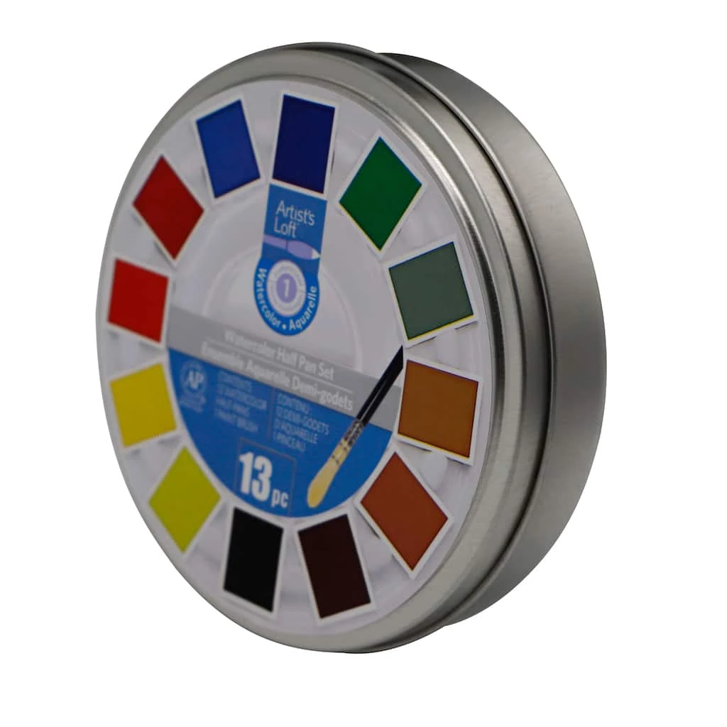 Buy ✨ Watercolor Half-Pan Set by Artist's Loft™ by Artists Loft ⭐ - Image 5