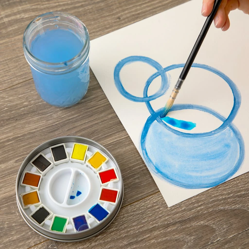 Buy ✨ Watercolor Half-Pan Set by Artist's Loft™ by Artists Loft ⭐ - Image 2