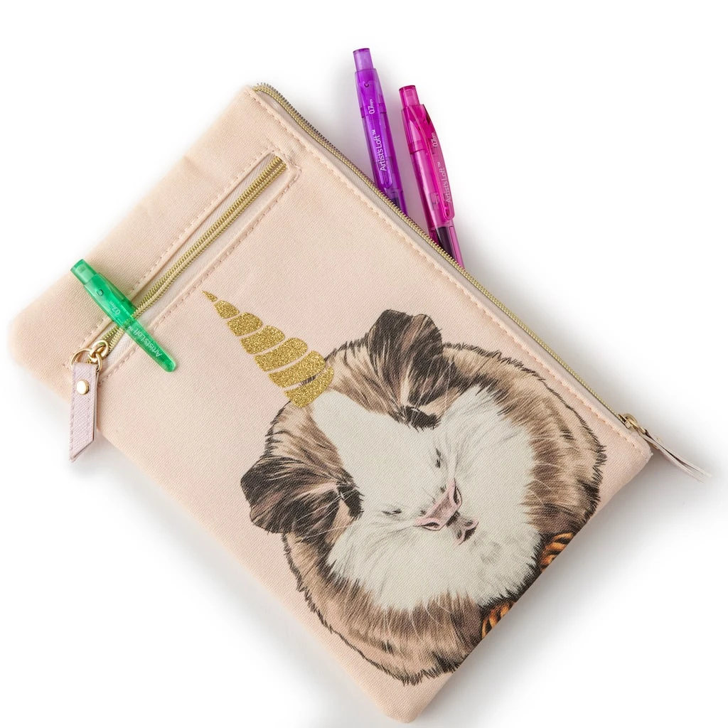 Hot Sale 🛒 Unicorn Guinea Pig Pouch by Artist's Loft™ by Artists Loft 👏 - Image 4