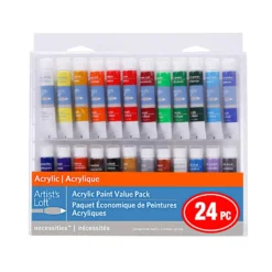 Best Sale โค๏ธ 24 Color Acrylic Paint Value Pack by Artist's Loft™ Necessities™ by Artists Loft โจ