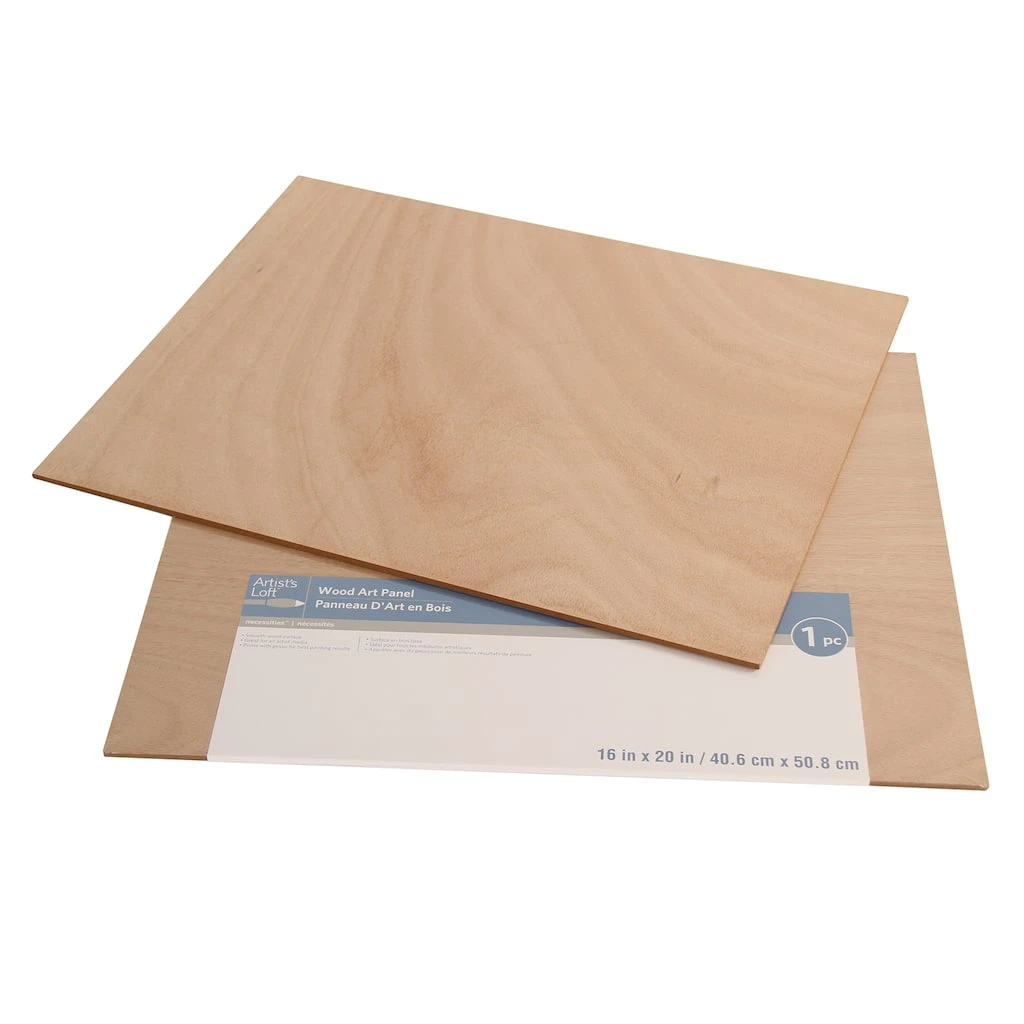 Buy 😍 Unfinished Wood Art Panel Pack by Artist's Loft™ Necessities™ by Artists Loft ✨ - Image 3