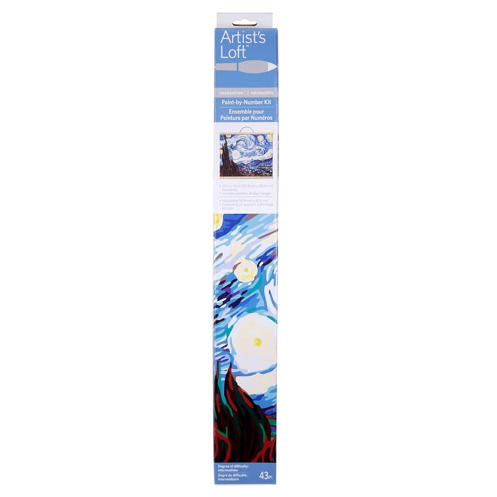 Buy ⌛ Van Gogh Starry Night Paint-by-Number Kit by Artist's Loft™ Necessities™ by Artists Loft ⭐ - Image 4