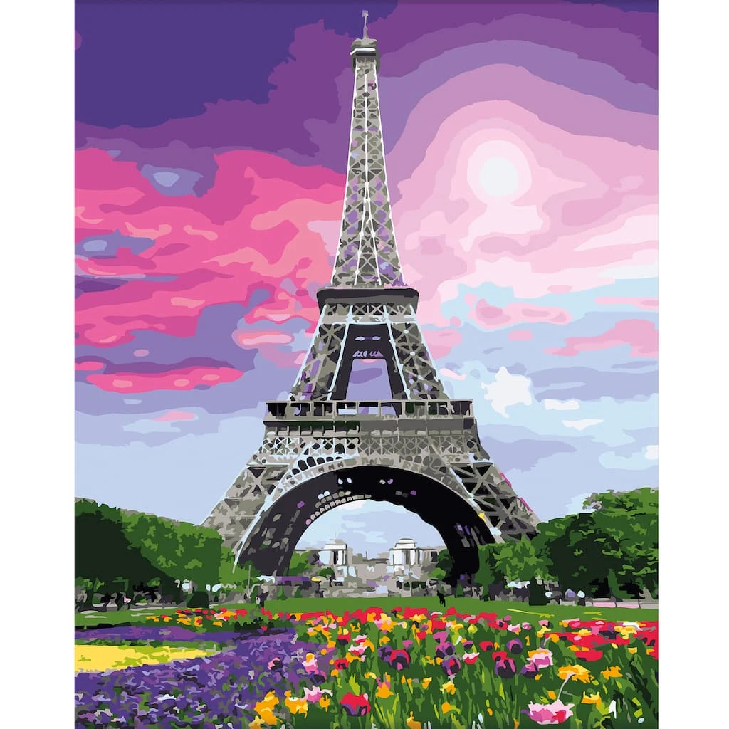 Best reviews of ❤️ 12 Pack: Eiffel Tower Paint-by-Number Kit by Artist's Loft™ Necessities™ by Artists Loft 🤩 - Image 4