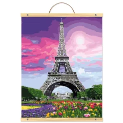Deals 🔥 Eiffel Tower Paint-by-Number Kit by Artist's Loft™ Necessities™ by Artists Loft ⭐