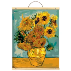 Buy ⌛ 12 Pack: Van Gogh Vase Paint-by-Number Kit by Artist's Loft™ Necessities™ by Artists Loft ⌛