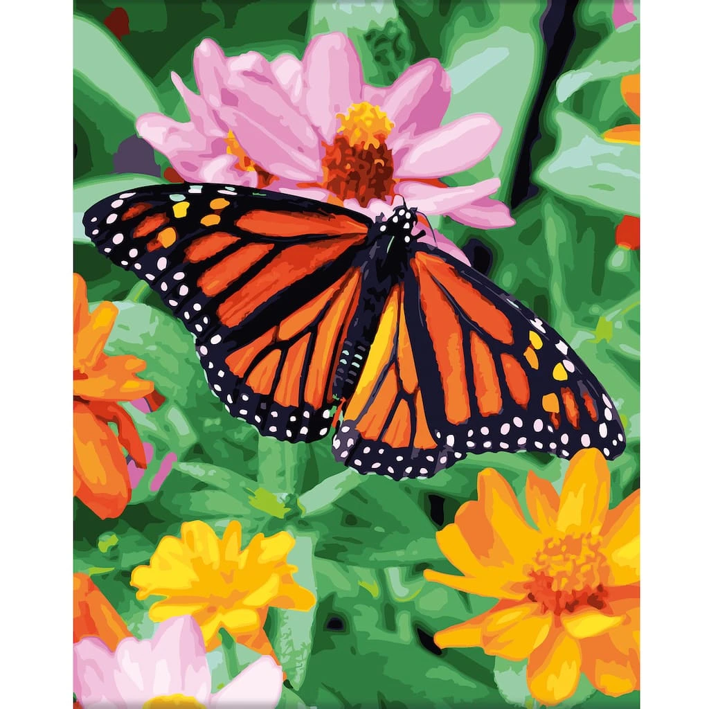 Flash Sale ๐ 12 Pack: Butterfly Paint-by-Number Kit by Artist's Loft™ Necessities™ by Artists Loft ๐ - Image 4
