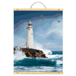 Flash Sale 🔥 Lighthouse Paint-by-Number Kit by Artist's Loft™ Necessities™ by Artists Loft ⭐